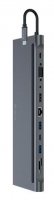 Hub Devia 11 em 1 USB-C Preto