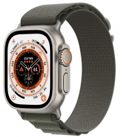 Apple Watch Ultra GPS+Cellular 49mm Titânio c/ Loop Alpine Verde - Small