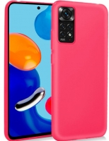 Capa Xiaomi Redmi Note 11, Redmi Note 11S Silicone SOFT Rosa