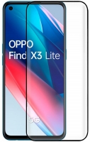 Pelicula de Vidro Oppo Find X3 Lite, Oppo Find X5 Lite FullFace 3D Preto