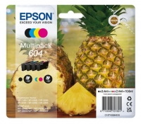 Pack 4 Tinteiros Epson 604 Originais (C13T10G64010)