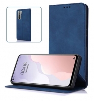 Capa Samsung Galaxy A33 5G (Samsung A336) Flip Book Pele Azul