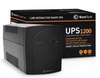 UPS Eurotech 1200VA 720W 1Usb 2RJ45 3SCHUKO - Q2