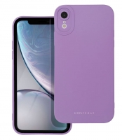 Capa Iphone XR BORDERCAM 4D Silicone Lilas