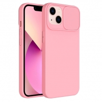 Capa Iphone X, Iphone XS SLIDE CAM Silicone Rosa