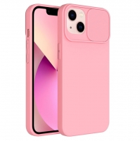 Capa Samsung Galaxy A52 4G/5G (Samsung A525, A526) SLIDE CAM Silicone Rosa