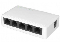 Switch NTech SW5 5 Portas Gigabit 10/100/1000 Mbps Branco