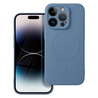 Capa Iphone 14 Pro MAG Cover Silicone Azul