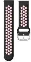 Bracelete Xiaomi Amazfit Bip / GTS / Bip Lite / Huawei / Samsung Universal 20mm Rosa / Preto