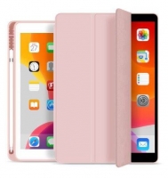 Capa Ipad 10.2  2019, Ipad 2020, Ipad 2021 Flip Book TECH-PROTECT SC Pen Rosa