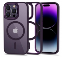 Capa Iphone 14 Pro TECH-PROTECT MAGMAT Magsafe Roxo Mate