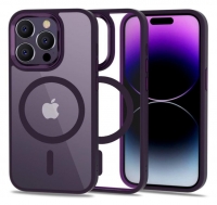 Capa Iphone 14 Pro Max TECH-PROTECT MAGMAT Magsafe Roxo Mate