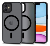 Capa Iphone 11 TECH-PROTECT MAGMAT Magsafe Preto Mate