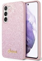 Capa Samsung Galaxy S23 Plus (Samsung S916) GUESS Glitter Rosa