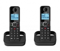 Telefone Fixo Alcatel F860 Duo Preto