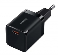 Carregador Baseus Gan 3 Fast Charger 1C 30W CCGN010101 Preto