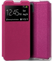 Capa Samsung Galaxy A22 5G (Samsung A226) FLIP BOOK com Janela Rosa