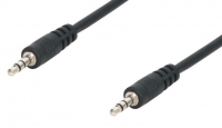 Cabo Multimedia Audio Jack 3.5mm Stereo Macho/Macho 2m Preto