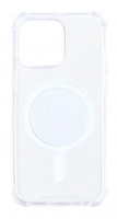 Capa Iphone 15 RIXUS com Magsafe Silicone Transparente
