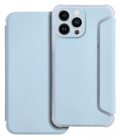 Capa Iphone 13 Pro Max Flip Book PIANO Azul Claro