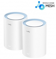 Sistema Mesh Cudy M1200 AC1200 Dual-Band WiFi 5 Mesh 10/100Mbps Pack-2