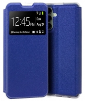 Capa Samsung Galaxy A14 4G, A14 5G (Samsung A145, A146) Flip Book Azul