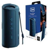 Coluna Bluetooth 3MK Fuego 30W Azul