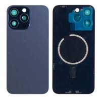 Vidro Traseiro Iphone 15 Pro EXTRA GLASS Azul