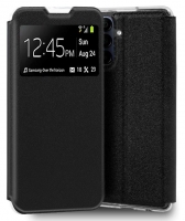 Capa Samsung Galaxy A15 4G/5G FLIP BOOK com Janela Preto