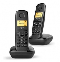 Telefone Fixo Gigaset A270 DUO Preto