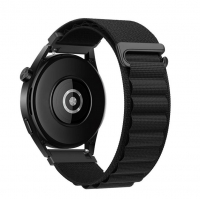 Bracelete Samsung Watch 20mm FORCELL F-DESIGN FS05 Tecido Preto