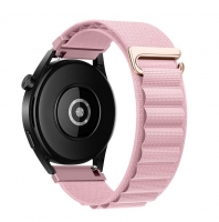 Bracelete Samsung Watch 20mm FORCELL F-DESIGN FS05 Tecido Rosa
