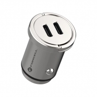 Carregador Isqueiro FORCELL F-Energy Mini 2 x USB-C PD30W