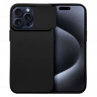 Capa Iphone 15 Pro Max SLIDE Case Preto