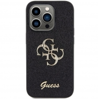 Capa Iphone 15 Pro GUESS Glitter Preto (GUHCP15LHG4SGK)