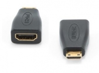 Adaptador HDMI-F para Mini HDMI-M 1.4 Gold Gembird