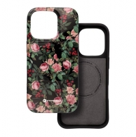 Capa Iphone 16 Pro Max FORCELL F-PROTECT Mirage Military Drop-Test Case com Magsafe Rose Drama