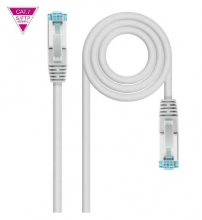 Cabo de Rede RJ45 Cat.7 600Mhz LSZH SFTP PIMF AWG26 NANOCABLE 5 Metros