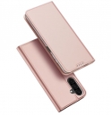 Capa Samsung Galaxy A26 5G FLIP BOOK DUX DUCIS wallet case SKIN PRO Rosa