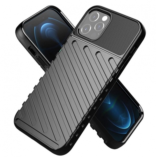 Capa Samsung Galaxy A26 5G (Samsung A266) SILICONE THUNDER Case Preto