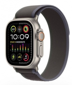 Apple Watch Ultra 2 GPS+Cellular 49mm Titânio c/ Loop Trail Azul/Preto - M/L
