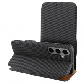 Capa Xiaomi Redmi Note 14 5G Flip Book FOLIO Side Magnet Book Case Cinza