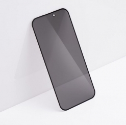 Pelicula de Vidro Iphone 16 Pro PRIVACY FORCELL Full Face 3D Preto