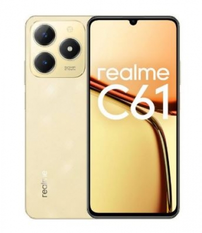 Realme C61 6GB/256GB Dual Sim Sparkle Gold