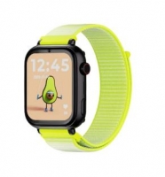 SmartWatch SaveFamily SaveWatch Plus com GPS e Chamadas Bracelete Tecido Fluor