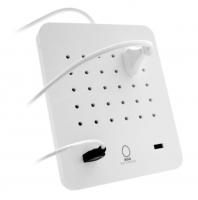 Tomada EGG PowerStation Original Ladestation 15 + 2 USB-A Branco