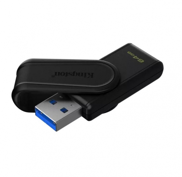 Pen Kingston 64GB Datatraveler Exodia S USB 3.2 Gen1 em Blister