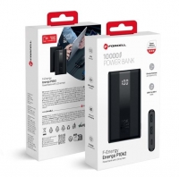 PowerBank FORCELL F-ENERGY Energo P10K2 PD QC3.0 3A 22.5W 10000 mAh black