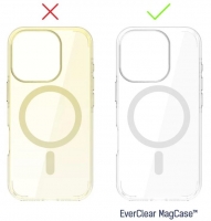Capa Iphone 16 Pro 3MK EverClear MagCase Transparente