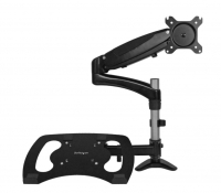 Suporte Secretária StarTech ARMUNONB para Monitor e Portatil